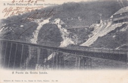 Brésil,brasil,SAO PAULO,1905,ponte,rail - São Paulo