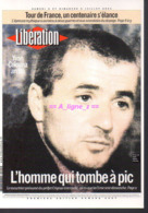 REF 436 : CPM Cart'com Presse Journal Libération Colonna L'homme Qui Tombe à Pic Yvan Corse - Advertising