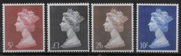 GB - YVERT N° 487/490 ** MNH - COTE = 23.5 EUR. - Nuevos