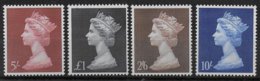 GB - YVERT N° 487/490 ** MNH - COTE = 23.5 EUR. - Unused Stamps