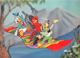 01306 "PAPERINO IL TAPPETO VOLANTE....... I TRE PILOTI - THREE RIDERS" CART NON SPED - Disneyworld