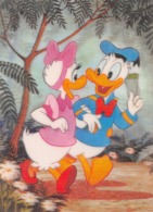 01311 "TOPOLINA E TOPOLINO VANNO AL CINEMA.....DONALD Y DAISY VAN AL CINE.." CART NON SPED - Disneyworld