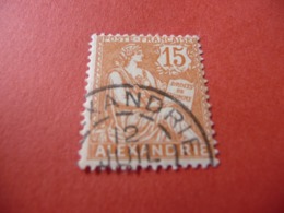 TIMBRE  ALEXANDRIE       N  25      COTE  1,75  EUROS    OBLITÉRÉ - Used Stamps