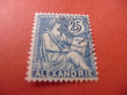 TIMBRE  ALEXANDRIE       N  27      COTE  1,00  EURO    OBLITÉRÉ - Used Stamps