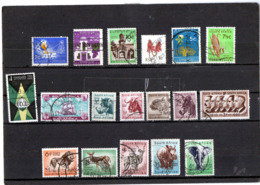 B - 1959/1961 Sud Africa - N. 18 Differenti Usati - Collezioni & Lotti