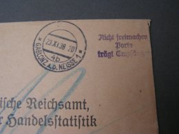 Jablonec , Gablonz  Nazi Besetzung 1939 - Lettres & Documents