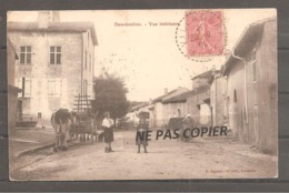 DAMELEVIERES     Vue    / Enfants  Vache   Oblit 1906 - Autres & Non Classés