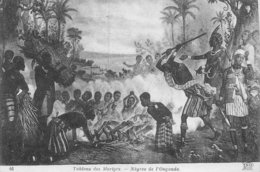 A-19-5548 :  TABLEAU DES MARTYRS. NEGRES EN OUGANDA. - Uganda