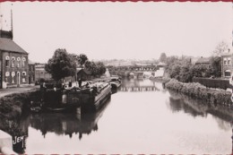 Jeumont Nord Le Port Peniche Barge Binnenschip Binnenscheepvaart CPA - Chiatte, Barconi