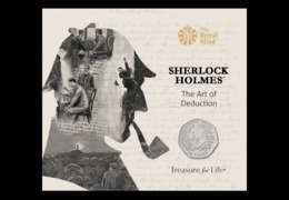 UK 50p Coin Sherlock Holmes - 2019 Royal Mint Pack - 2 Pond