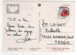 Beau Timbre  " Sport : Ski "   Sur Cp , Carte , Postcard Du 05/06/1992 - Covers & Documents