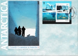 AUSTRALIA 1990 Australian-Soviet Scientific Cooperation In Antarctica: First Day Cover CANCELLED - Ersttagsbelege (FDC)