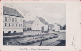 Namur Musee D' Archeologie Peniche Barge Binnenschip Binnenscheepvaart CPA - Houseboats