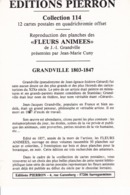 Lot 12 Cpm Collection 114 "FLEURS ANIMÉES" De J.I. Grandville - Sin Clasificación