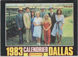 Calendrier DALLAS 1983 - Tamaño Grande : 1981-90