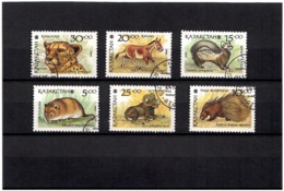 Kazakhstan 1993 .Fauna. 6v: 5.oo,10.oo,15.oo,20.oo,25.oo,30.oo.   Michel # 31-36  (oo) - Kazakhstan