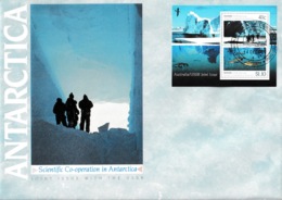 AUSTRALIA 1990 Australian-Soviet Scientific Cooperation In Antarctica: Station Cover (Davis) CANCELLED - Covers & Documents