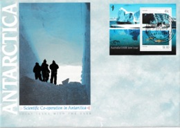 AUSTRALIA 1990 Australian-Soviet Scientific Cooperation In Antarctica: Station Cover (Casey) CANCELLED - Brieven En Documenten