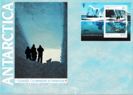 AUSTRALIA 1990 Australian-Soviet Scientific Cooperation In Antarctica: Station Cover (Mawson) CANCELLED - Cartas & Documentos