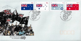 AUSTRALIA 1991 90th Anniversary Of The Australian Flag: Souvenir Cover CANCELLED - Storia Postale