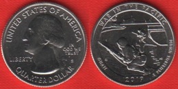 USA Quarter (1/4 Dollar) 2019 S Mint "War In The Pacific, Guam" UNC - 2010-...: National Parks