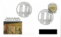 SPAIN. POSTMARK WORLD HERITAGE. AQUEDUCT OF SEGOVIA. 2016 - Altri & Non Classificati