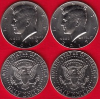 USA Set Of 2 Halves: 1/2 Dollar 2019 D And P "Kennedy Half Dollar" UNC - 1964-…: Kennedy