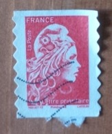 Marianne L'engagée (Lettre Prioritaire) - France - 2018 - YT 1599 - Oblitéré - 2018-2023 Marianne L'Engagée