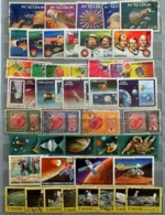 SPACE Used Diferent Cantri Stamps - Otros & Sin Clasificación