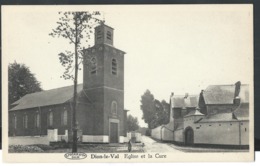 CPA   Dion Le Val Eglise Et La Cure - Chaumont-Gistoux