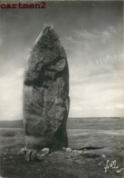 Delcampe - QUIBERON SUR LA COTE SAUVAGE MENHIR DANS LA LANDE BRETONNE 56 - Quiberon