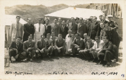 Real Photo  Felidia October 12 / 1939 . Fiesta De La Raza Cali . Vuelo Pro Faro De Colon . Cubanos De Visita - Colombie