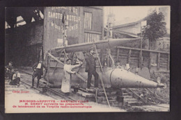 CPA Yvelines 78 Sartrouville Maisons Laffitte Gabet Torpille Radio Automatique Non Circulé - Sartrouville