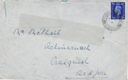34276. Carta BARBRECK (Argyll) England  1947 To Scotland - Covers & Documents