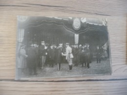 Carte Photo 76 Seine Maritime  Rouen ? Fécamp ? Duclair? Inauguration Cérémonie Militaire Officier Personalités - Otros & Sin Clasificación