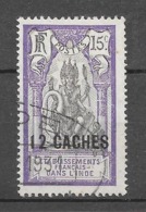 1923 - 26 : Types De 1914 - 22 Surchargés. N°63 Chez YT. (Voir Commentaires) - Used Stamps