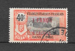 1923 - 26 : Timbres De 1914 - 22 Surchargés. N°69 Chez YT. (Voir Commentaires) - Used Stamps