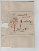 PR7494/ LSC Griffe 95/ Malines > Bois-Le-Duc Port I - 1794-1814 (Periodo Francese)