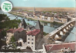 82 - Très Belle Carte Postale Semi Moderne Dentelée De   MONTAUBAN      Vue Aérienne - Montauban