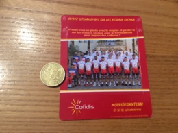 Magnet « Cofidis - COFIDISMYTEAM » (Le Tour De France, Cyclisme,vélo) - Magnets