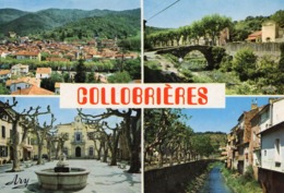 83 Collobrieres / Vue Generale / Le Vieux Pont / Place De La Mairie / Le Real Collobrier - Collobrieres