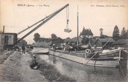 Thème    Navigation Fluviale .Péniche :   39  Dole  Le Port   (voir Scan) - Houseboats