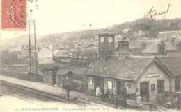 Graville Ste Honorine - Vue Panoramique Et La Gare - Graville