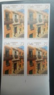 O) 2018 CUBA - CARIBBEAN, IMPERFORATED, HOUSE OF MARQUEZ DE ARCOS -SPANISH COLONIAL ARCHITECTURE XIX CENTURY- BUILT IN T - Imperforates, Proofs & Errors