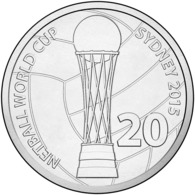 AUSTRALIA • 2015 • 20c • NETBALL WORLD CUP SYDNEY 2015 • Uncirculated Coin In Card - Other & Unclassified