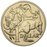 AUSTRALIA • 2015 • $1 • Mob Of Roos • Uncirculated Coin In Card - Sonstige & Ohne Zuordnung