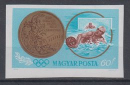 HUNGARY 1964 WATER POLO OLYMPIC GAMES IMPERFORATED - Water Polo