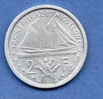 St Pierre Et Miquelon  -  2 Francs 1948  -  état  SUP - Colonies