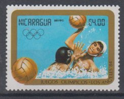 NICARAGUA 1984 OLYMPIC GAMES WATER POLO - Waterpolo