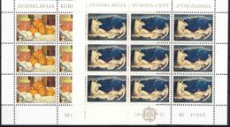Yugoslavia Republic 1975 Europa-CEPT Mi#1587-1592 Mint Never Hinged Kleinbogen (Minisheet) - Ongebruikt